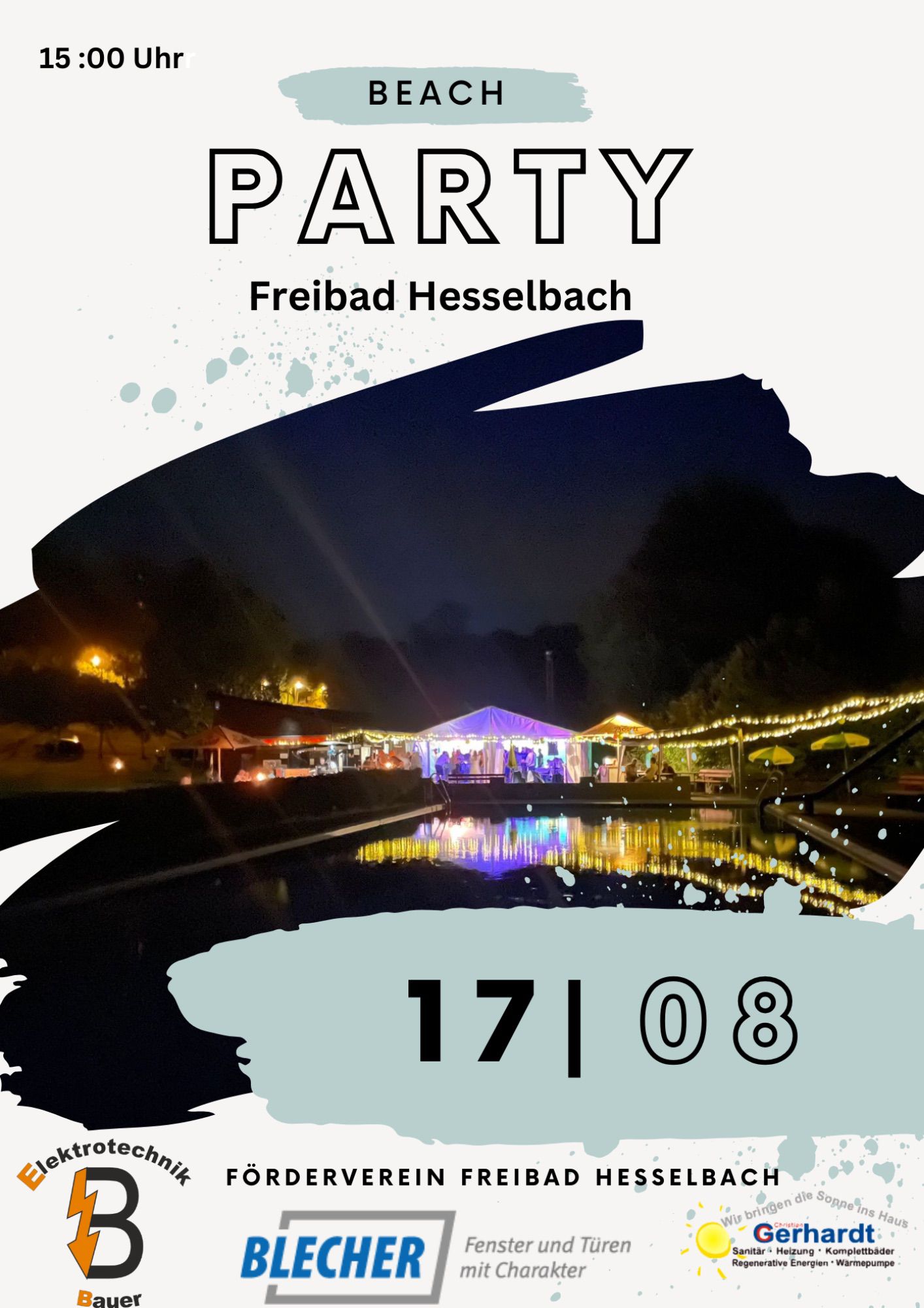 Beachparty - Samstag 17.08.